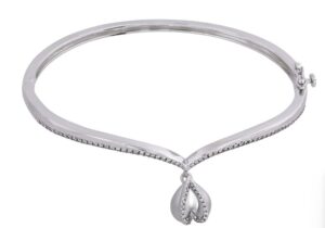 Platinum rope bracelets