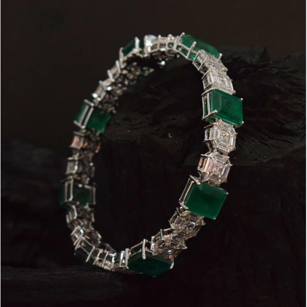 Solitaire Bangle - Navaratri Bangles Designs