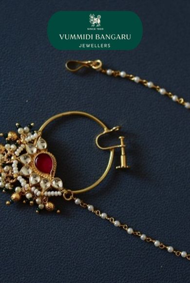 Fancy Baser Indian Nose Ring/clip ON Kundan Nosering/gold Nose Ring/nose  Ring With Chain/ Polki Nath/ Bollywood Jewelry. - Etsy | Nose ring online, Nose  ring, Jewelry tattoo designs