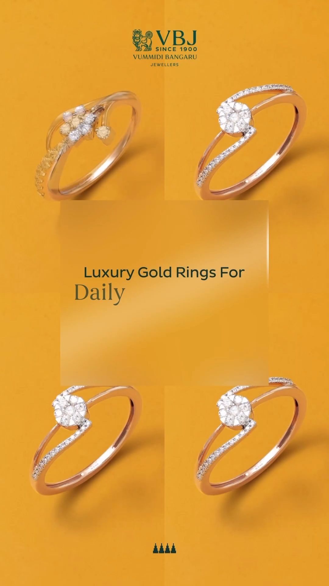 Simple Daily Wear Gold Ring Designs - JD SOLITAIRE