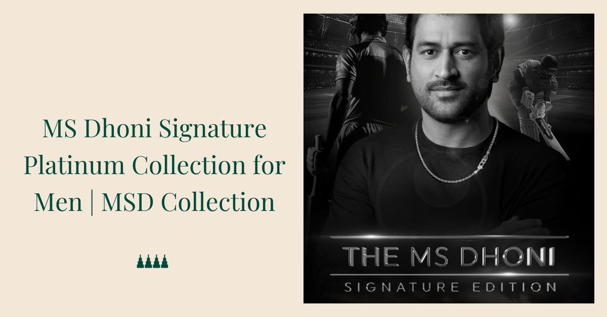 MS Dhoni Signature Platinum Collection
