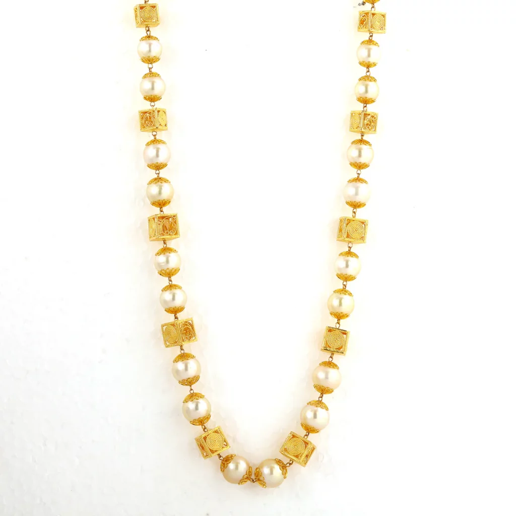 Gold Jewellery Gift for Mother’s Day 16 Gemstone Chain