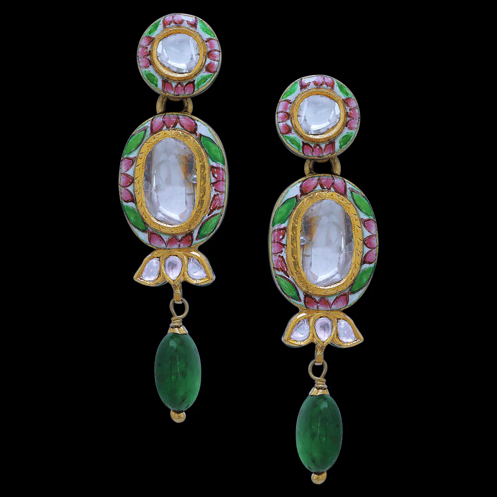 8 Unique Gemstone Earrings to Brighten Your Collection 6 Pearl Drop Chandelier Earrings