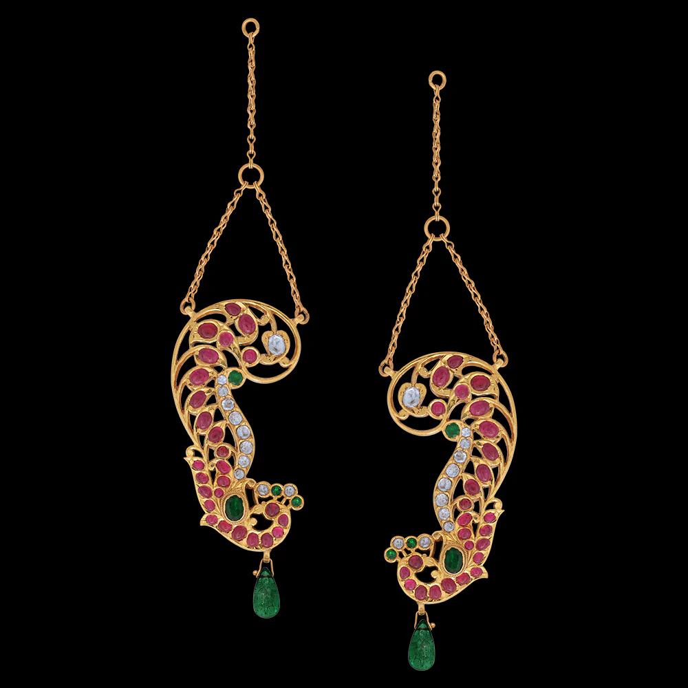 8 Unique Gemstone Earrings to Brighten Your Collection 8 Ruby Emerald Gold Earrings