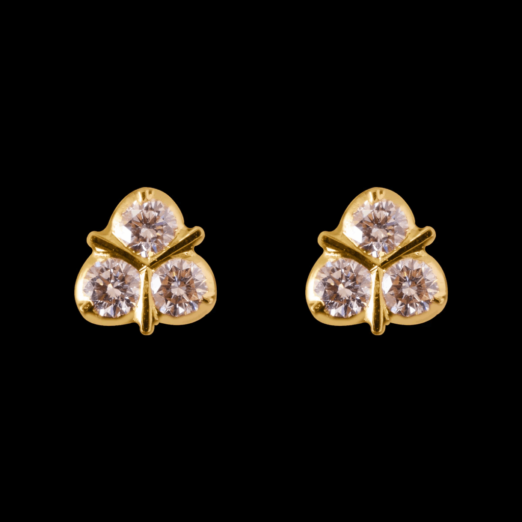 9 Everyday Earrings You’ll Love to Wear Again and Again 9 Matrika Diamond Stud Earrings