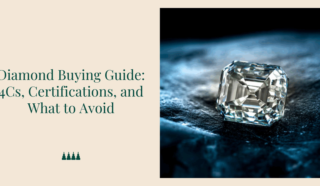 Diamond Buying Guide: 4Cs, Certifications, and What to Avoid