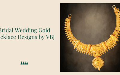 Bridal Wedding Gold Necklace Designs by VBJ