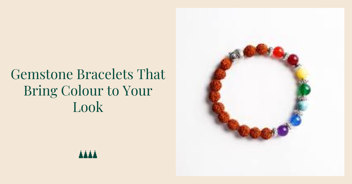 colorful gemstone bracelets