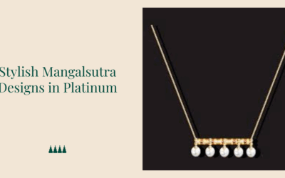 Stylish Mangalsutra Designs in Platinum