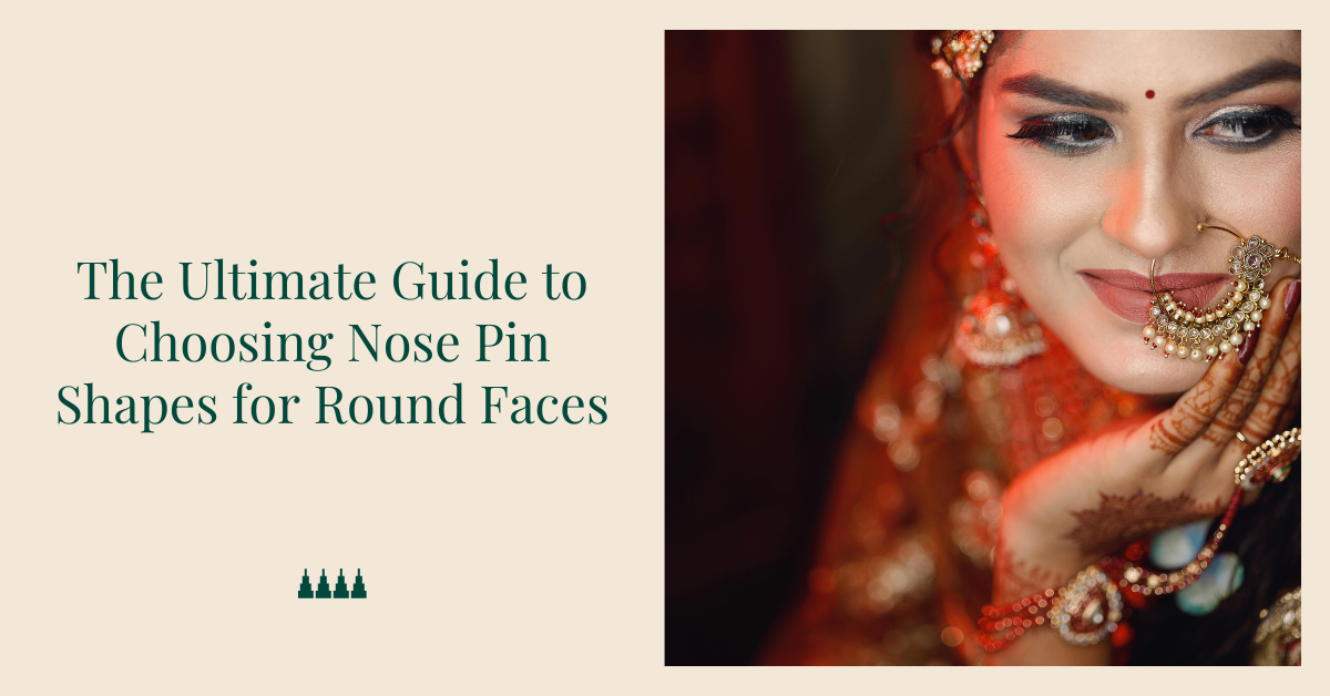 nose pin shapes for round faces