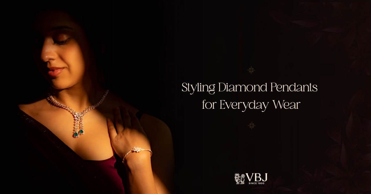 Styling diamond pendants for everyday wear