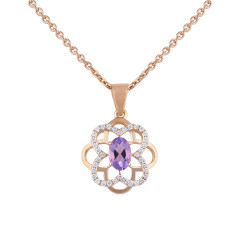 Stone Studded Precious Pendant -IH24051681
