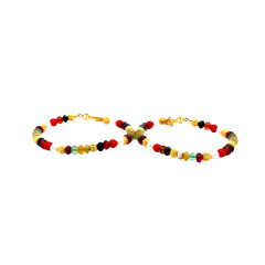 Classic Traditional Gold Bangle -IH24061694

