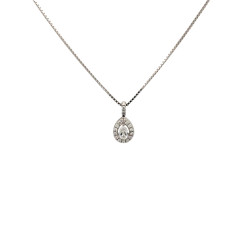 Halo  Platinum Pendant -IH24100806
