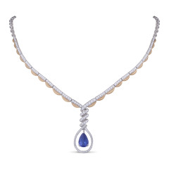 Western Diamond Necklace -IH24112473R2
