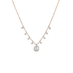 Fancy/clolour Stone Diamond Necklace -IH25011137
