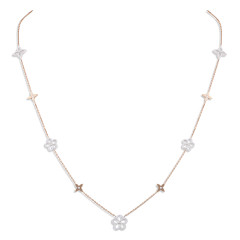 Western Diamond Necklace -IH25011324
