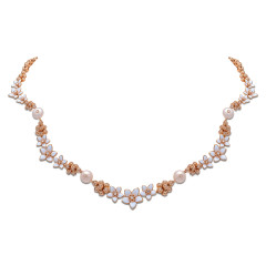 Vbj Flora Diamond Necklace -IH25011855A01
