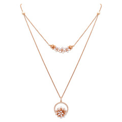 Vbj Flora Diamond Necklace -IH25011862
