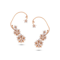 Vbj Flora Diamond Ear Wear -IH25040064
