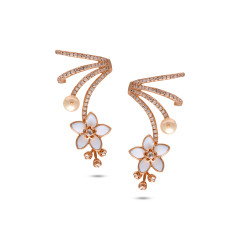 Vbj Flora Diamond Ear Wear -IH25040072
