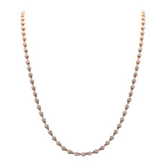 Single Line Solitaire Necklace -IH25040814

