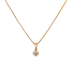 Daily Wear Solitaire Pendant -IH25070455
