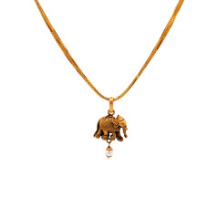 Temple Jewellery Gold Pendant -IH25071042
