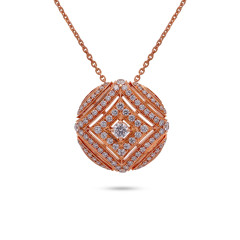 Vbj Art Deco Diamond Pendant -IH25071207