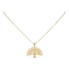 Arabic Gold Pendant -IH25120203
