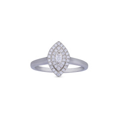 Western Platinum Finger Ring -JJ24099243
