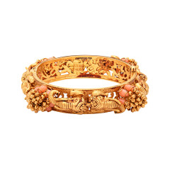 Temple Jewellery Gold Bangle -JJ25062799
