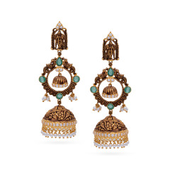 Antique Gold Ear Wear -JJ25093695

