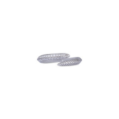 Western Platinum Finger Ring -JW25060899
