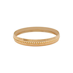 Classic Daily Wear Gold Bangle -JW25120751
