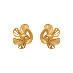 Contemporary Gold Ear Wear -JW26012309
