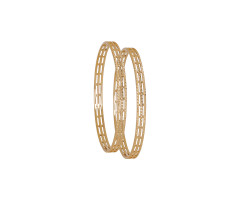 Classic Daily Wear Gold Bangle -107A94577
