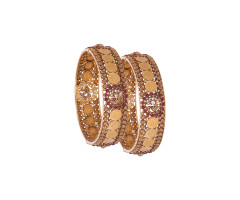 Antique Kasu Gold Bangle -107A95363
