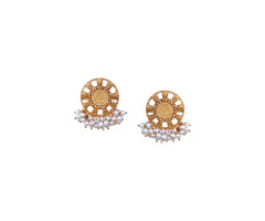 Temple Jewellery Gold Ear Wear -108A159746
