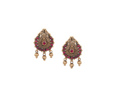 Temple Jewellery Gold Ear Wear -108A160564
