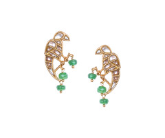 Temple Jewellery Gold Ear Wear -108A161088
