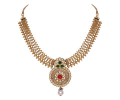 Cz Jewellery
 Gold Necklace -110A56376
