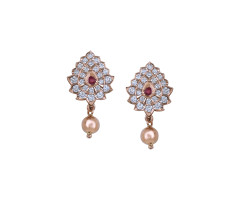 South Indian Traditional Diamond Ear Wear -IH2340582
