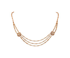 Vbj Art Deco Diamond Necklace -IH24022620