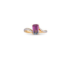 Fancy/clolour Stone
 Diamond Finger Ring -IH24031615
