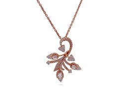 Vbj Tulips Diamond Pendant -IH24050934