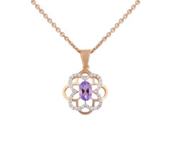Stone Studded Precious Pendant -IH24051681
