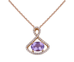 Stone Studded Precious Pendant -IH24051858
