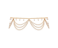 Classic Traditional Gold Oodiyanam -IH24080876