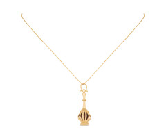 Antique Gold Pendant -IH24122022
